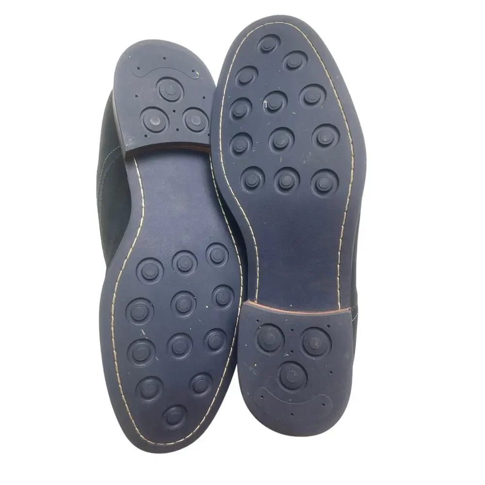 EUC - 1901 Nordstrom Navy Blue Suede Derby Shoes